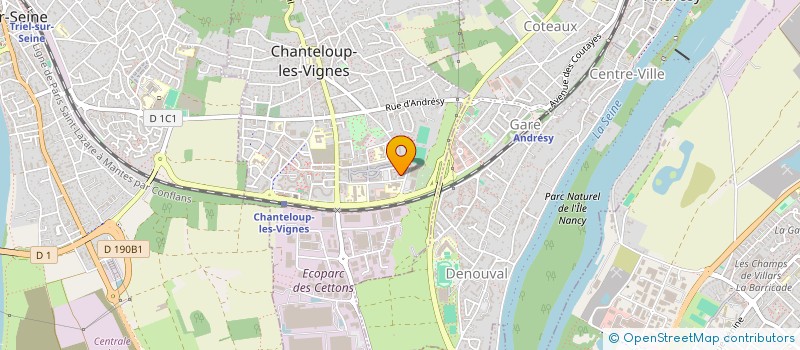 localisation de l'entreprise OPRAXI IT  CHANTELOUP-LES-VIGNES