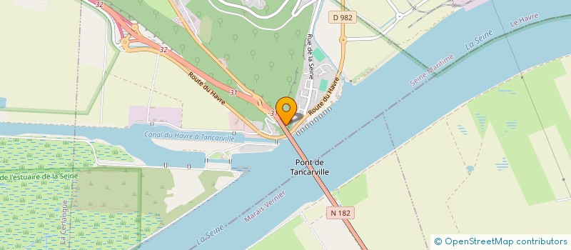 localisation de l'entreprise OPRB  TANCARVILLE