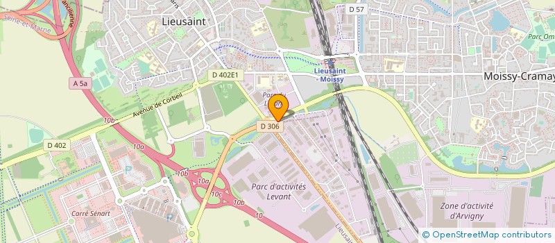 localisation de l'entreprise OPRH CONSULTING à MOISSY-CRAMAYEL