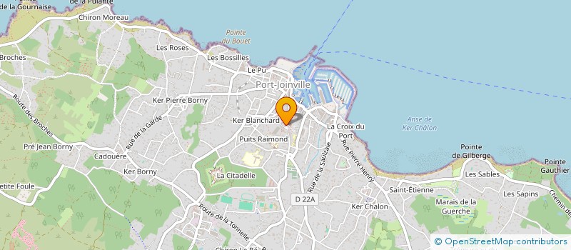 localisation de l'entreprise OPS ARCHITECTURE  L'ILE-D'YEU
