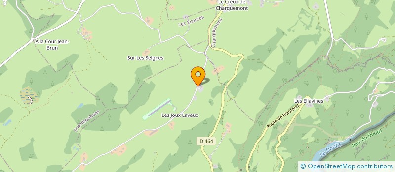 localisation de l'entreprise OPS DU PLATEAU  FOURNET-BLANCHEROCHE