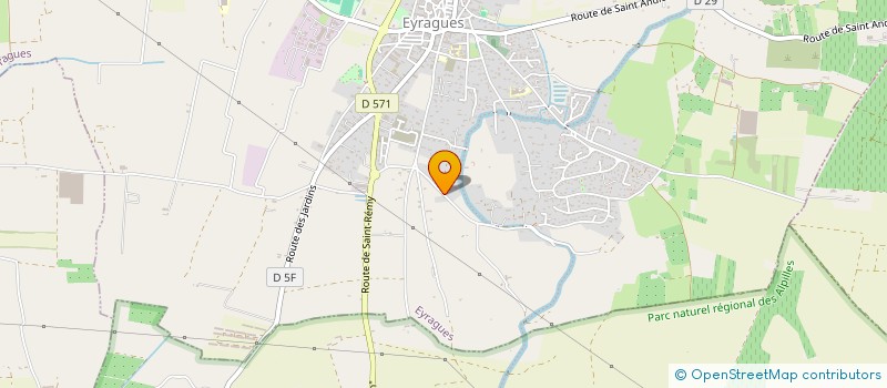 localisation de l'entreprise OPS HOLDING  EYRAGUES