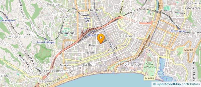 localisation de l'entreprise OPS IMPERIUM  NICE