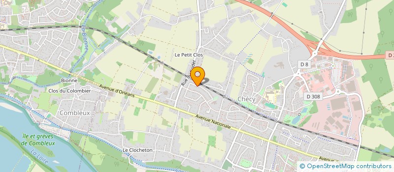 localisation de l'entreprise OPS MOTORS à CHECY