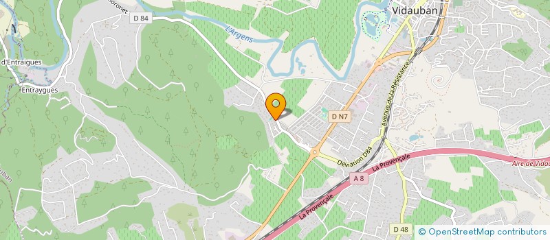 localisation de l'entreprise OPS TACTICAL  VIDAUBAN