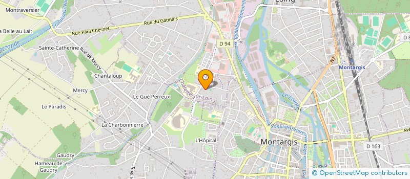 localisation de l'entreprise OPSAXIS CONSULTING à CHALETTE-SUR-LOING