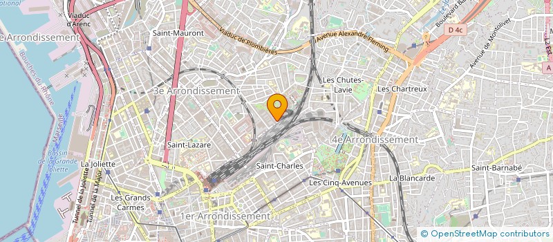 localisation de l'entreprise OPSEALOG à MARSEILLE