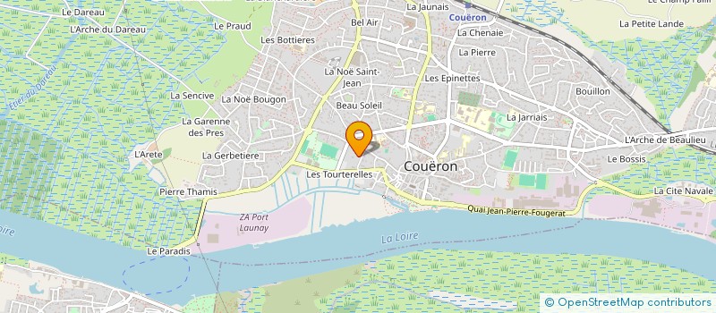 localisation de l'entreprise OPSEDION à COUERON