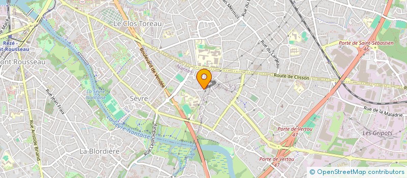 localisation de l'entreprise OPSIFAI  NANTES