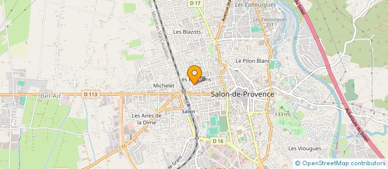 localisation de l'entreprise OPSIGAIA à SALON-DE-PROVENCE