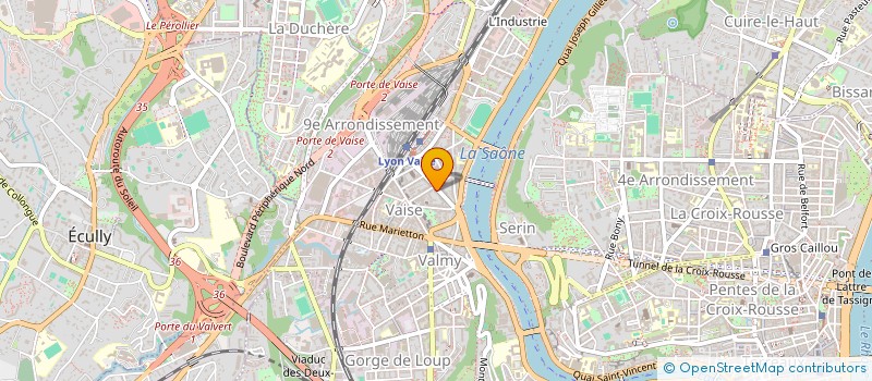 localisation de l'entreprise OPSIRON  LYON