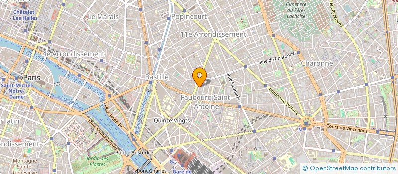 localisation de l'entreprise OPSIUM  PARIS