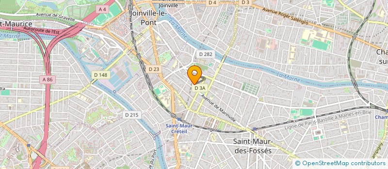 localisation de l'entreprise OPSONINE à SAINT-MAUR-DES-FOSSES