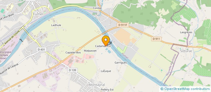 localisation de l'entreprise OPSOON MEDICAL à MONTAYRAL