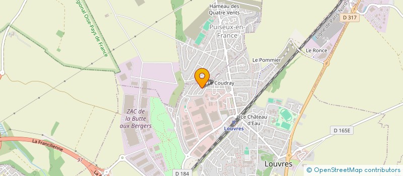 localisation de l'entreprise OPSTONE-CONSULTING  LOUVRES