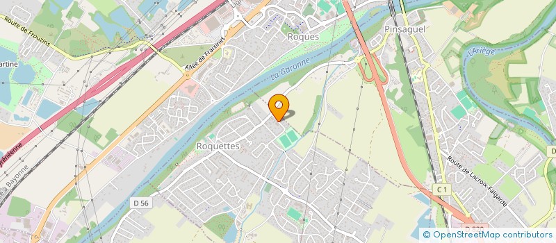 localisation de l'entreprise OPT'ALM à ROQUETTES