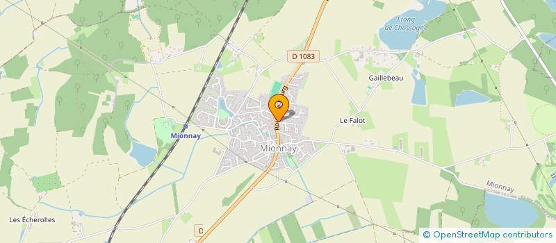localisation de l'entreprise OPT HOLDING  MIONNAY