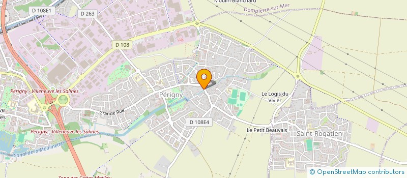 localisation de l'entreprise OPT'IMMO à PERIGNY