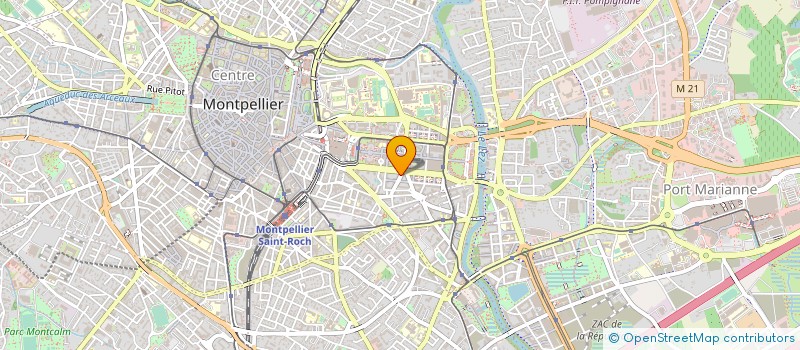 localisation de l'entreprise OPT'IN RECRUTEMENT à MONTPELLIER