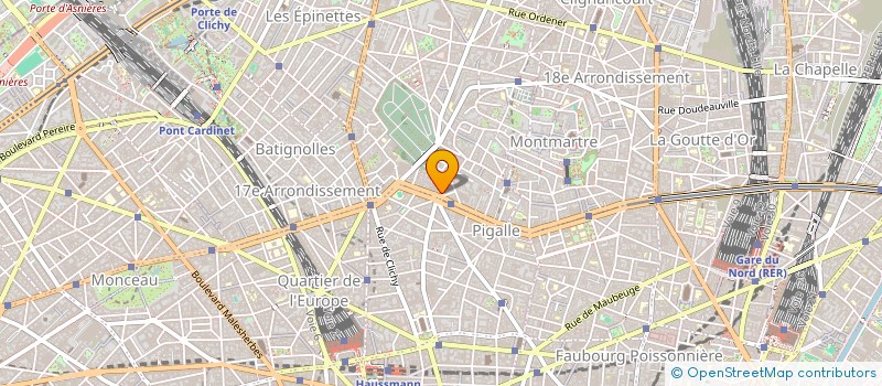 localisation de l'entreprise OPTA à PARIS
