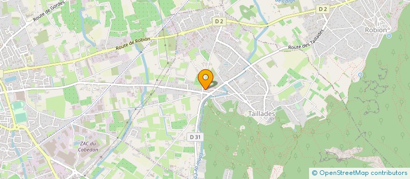 localisation de l'entreprise OPTA  TAILLADES