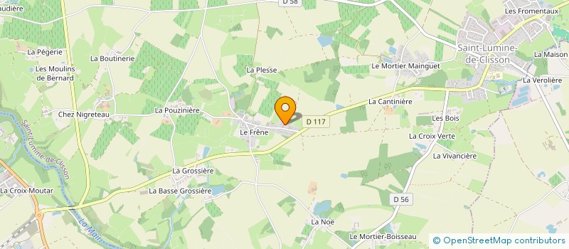localisation de l'entreprise OPTA  SAINT-LUMINE-DE-CLISSON