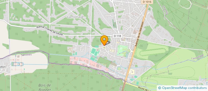 localisation de l'entreprise OPTAM à LAMORLAYE