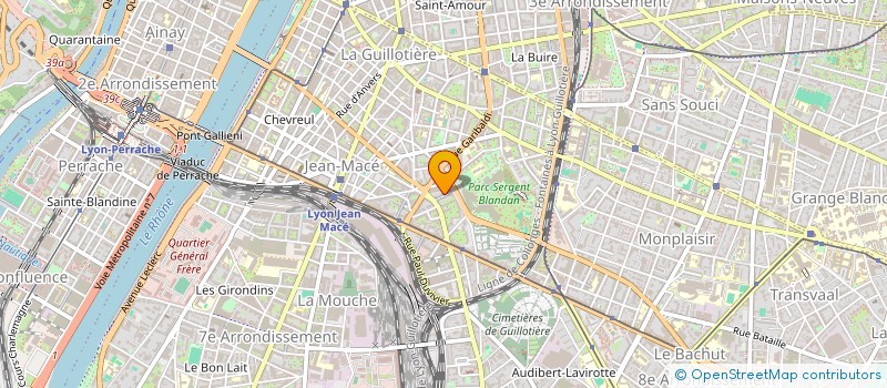 localisation de l'entreprise OPTANCE à LEVALLOIS-PERRET
