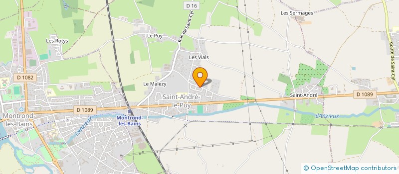 localisation de l'entreprise OPTAPERF  SAINT-ANDRE-LE-PUY