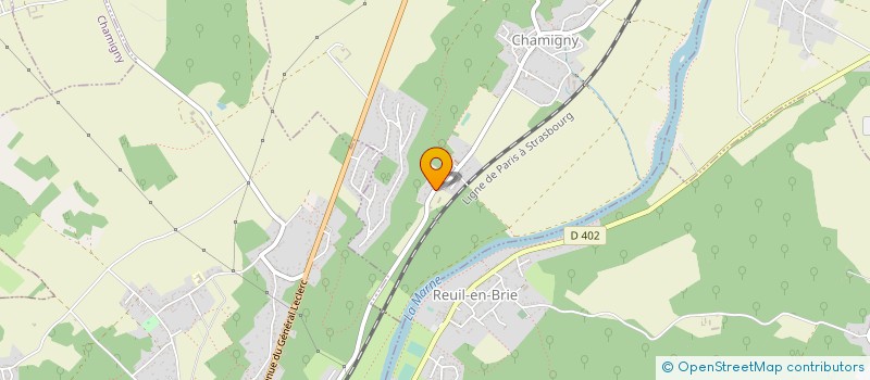 localisation de l'entreprise OPTARIS à CHAMIGNY