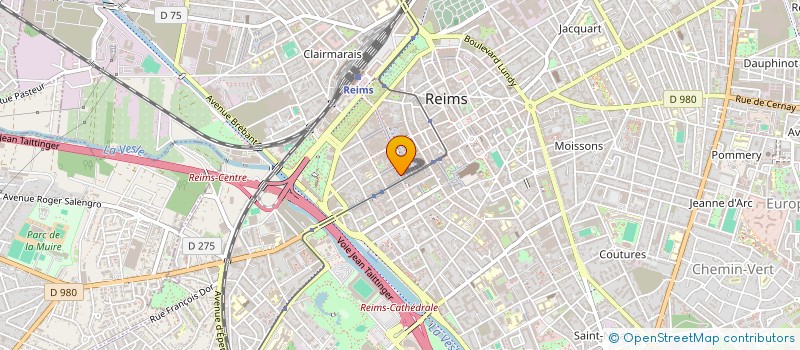 localisation de l'entreprise OPTAUDIO  REIMS