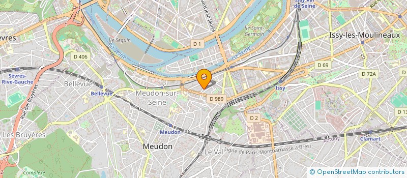 localisation de l'entreprise OPTE à ISSY-LES-MOULINEAUX