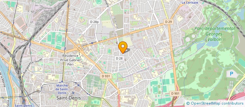 localisation de l'entreprise OPTEAM SOFT à SAINT-DENIS