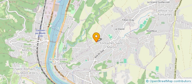 localisation de l'entreprise OPTEAMA SOLUTIONS  FONTAINES-SAINT-MARTIN