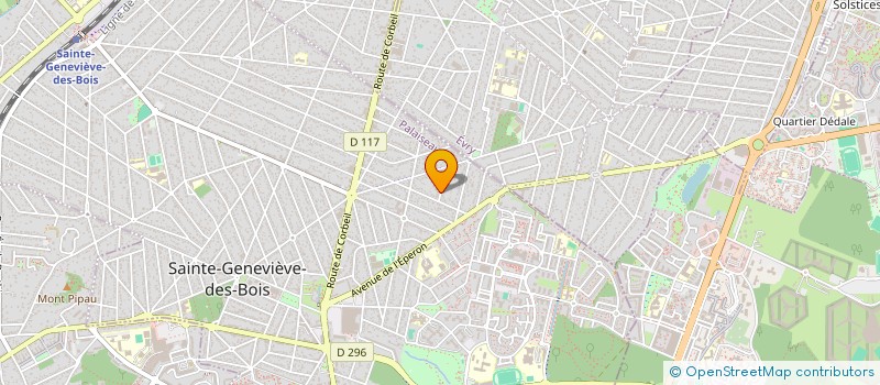 localisation de l'entreprise OPTEO TRAVAUX  FLEURY-MEROGIS