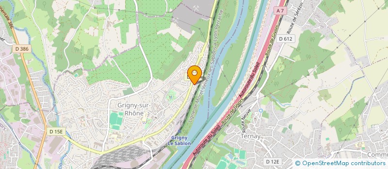 localisation de l'entreprise OPTERUS FRANCE  GRIGNY