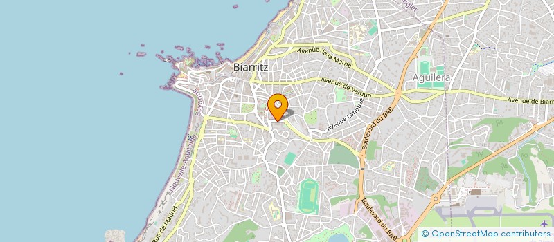 localisation de l'entreprise OPTI 3 à BIARRITZ