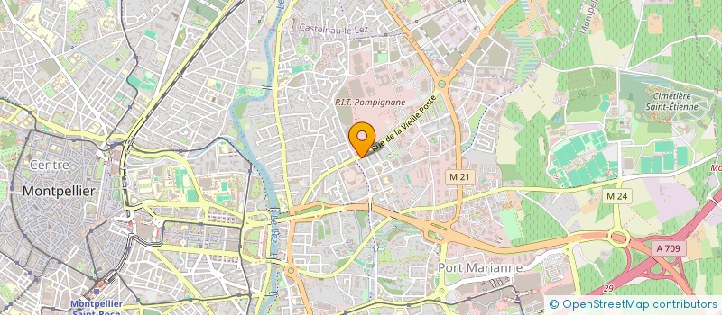 localisation de l'entreprise OPTI BAT à MONTPELLIER