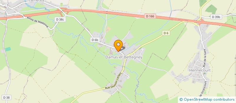 localisation de l'entreprise OPTI BATI  DAMAS-ET-BETTEGNEY