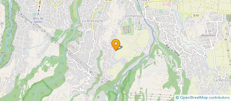 localisation de l'entreprise OPTI'BUSINESS à SAINT-DENIS