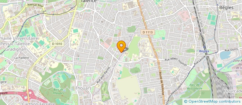 localisation de l'entreprise OPTI CONSULT  TALENCE