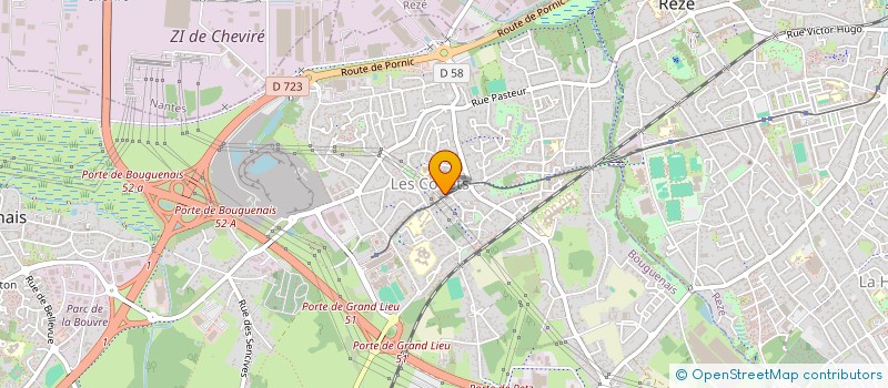 localisation de l'entreprise OPTI'COUETS  BOUGUENAIS