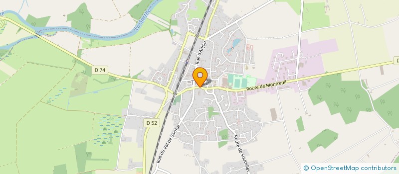 localisation de l'entreprise OPTI COUP D'OEIL  TIERCE