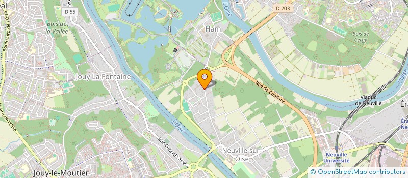 localisation de l'entreprise OPTI-EAU à NEUVILLE-SUR-OISE