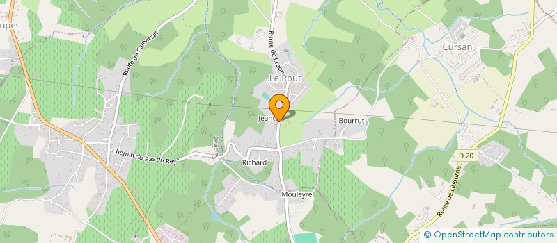 localisation de l'entreprise OPTI ECO SOLUTION  LE POUT