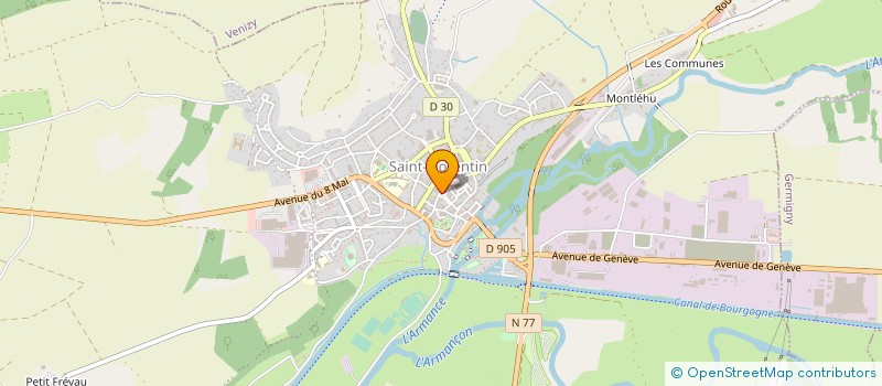 localisation de l'entreprise OPTI'FLORENTINOIS à SAINT-FLORENTIN