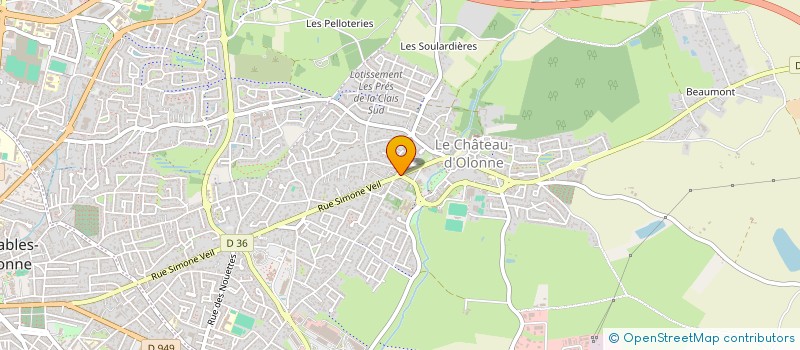 localisation de l'entreprise OPTI'HOME à LES SABLES D'OLONNE