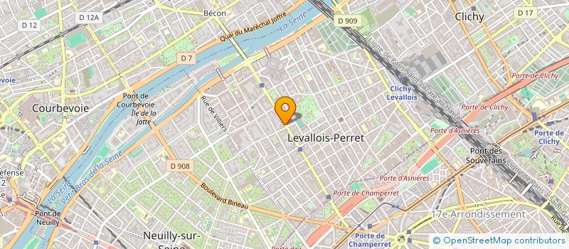 localisation de l'entreprise OPTI'LINE CONSULTANTS à LEVALLOIS-PERRET