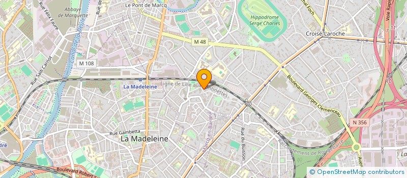 localisation de l'entreprise OPTI MAG à MARCQ-EN-BARŒUL