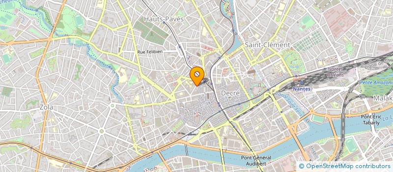 localisation de l'entreprise OPTI'NANTES  NANTES